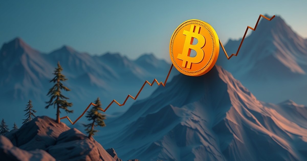Editorial illustration for: Bitcoin falls below $70K as $800M in crypto positions liquidate