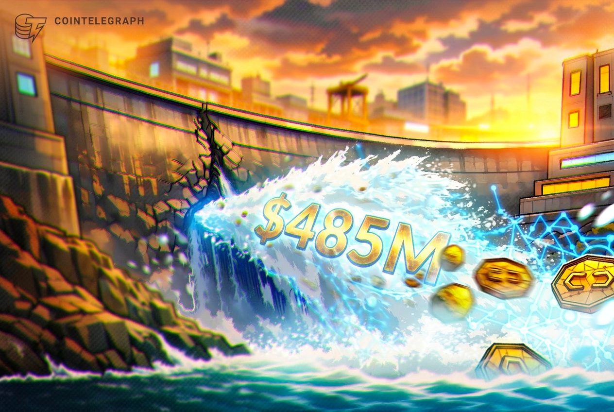 US spot Bitcoin ETFs post $485M daily outflow, the largest since June
