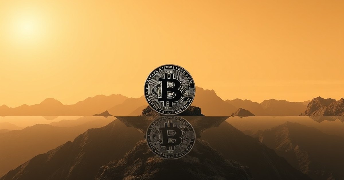 Editorial illustration for: Bitcoin weakens as record 9-day ETF outflow streak signals cooling demand