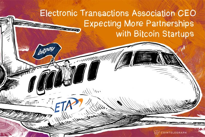 ETA CEO sees potential for traditional payment firms to partner with Bitcoin startups