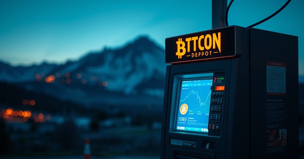 Editorial illustration for: Bitcoin Depot files for bankruptcy as regulators shut down crypto ATM industry