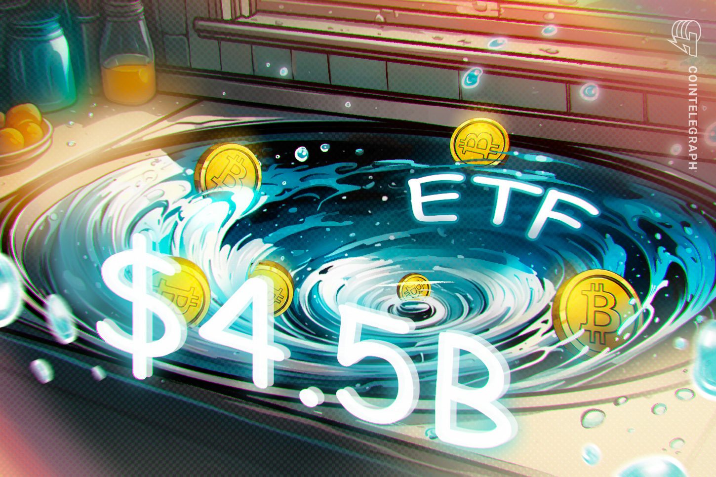 Bitcoin ETFs see record $4.5B outflow in June