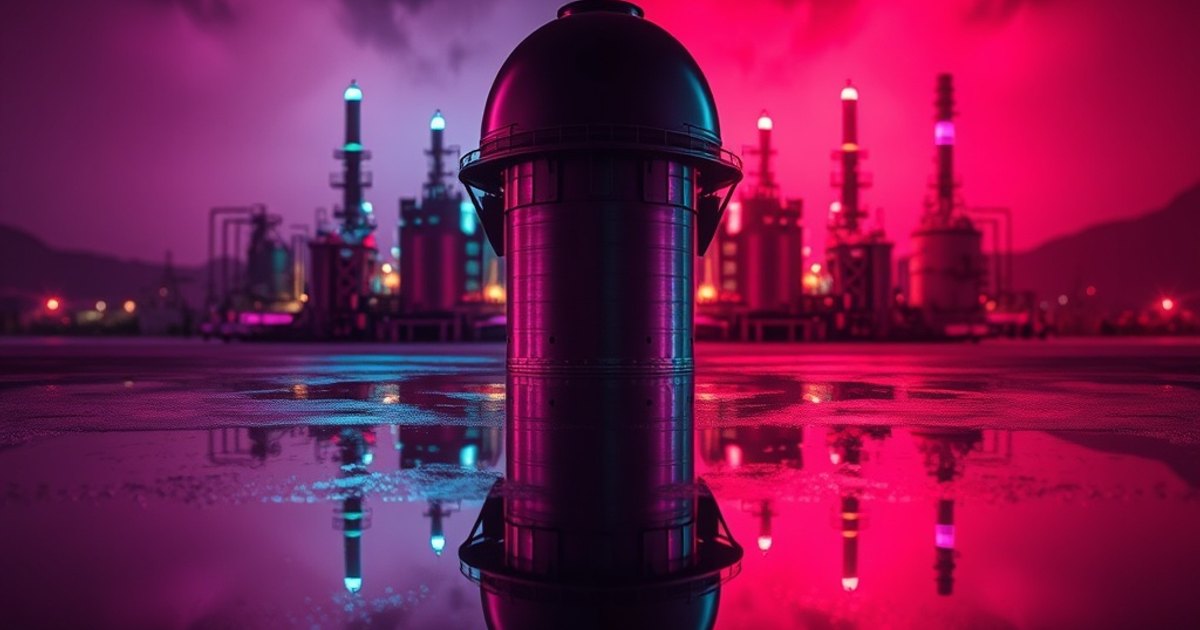 Editorial illustration for: Russian refinery output hits 20-year low as markets price in supply risks
