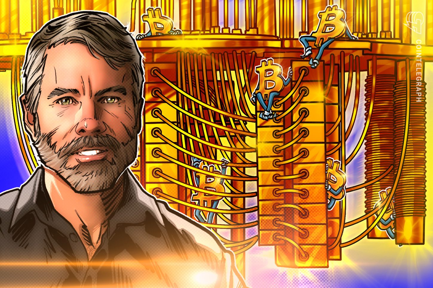 Saylor: Bitcoin doesn't require staking; returns via credit and equity layers
