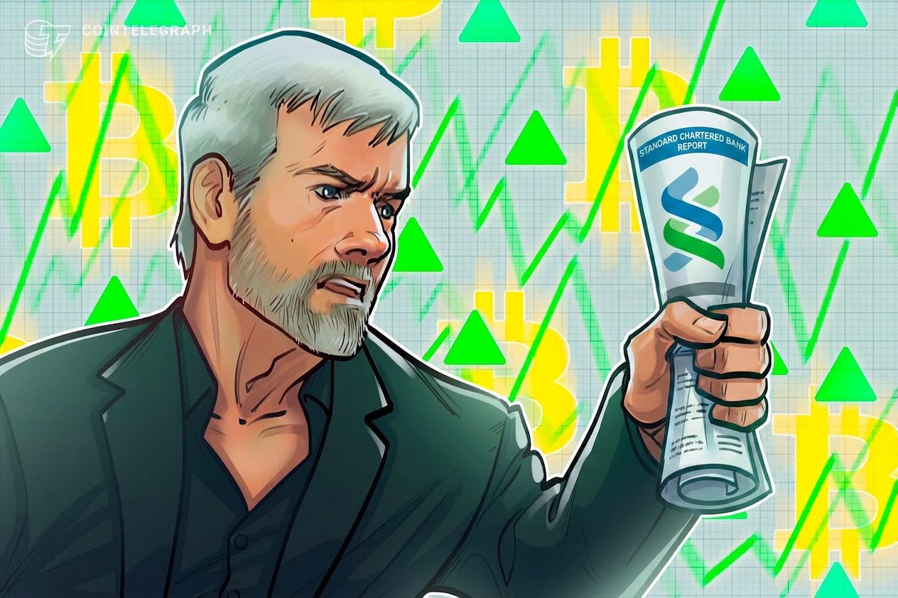 Standard Chartered flags messaging gaps in major BTC treasury firm's strategy