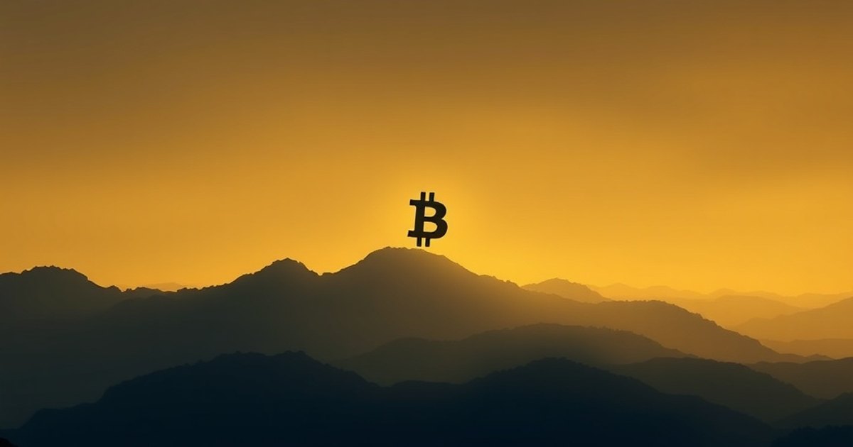 Editorial illustration for: Bitcoin's $66k ceiling traps traders as options market prices downside hedges