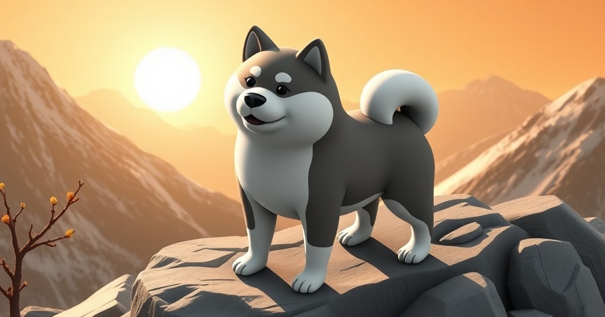 Editorial illustration for: Shiba Inu Climbs Despite Minimal Net Inflows; Overbought Signals Emerge