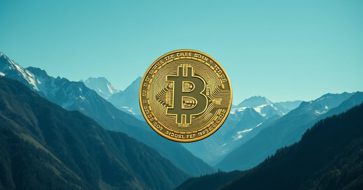Editorial illustration for: Trump Media transfers $205 million in bitcoin as unrealized losses hit $455 million