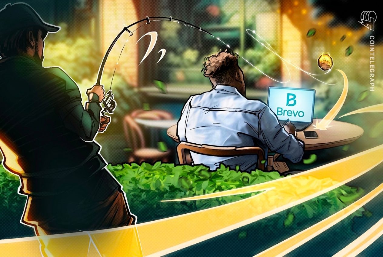 Phishing emails hit 347K Trezor users via Brevo login vulnerability