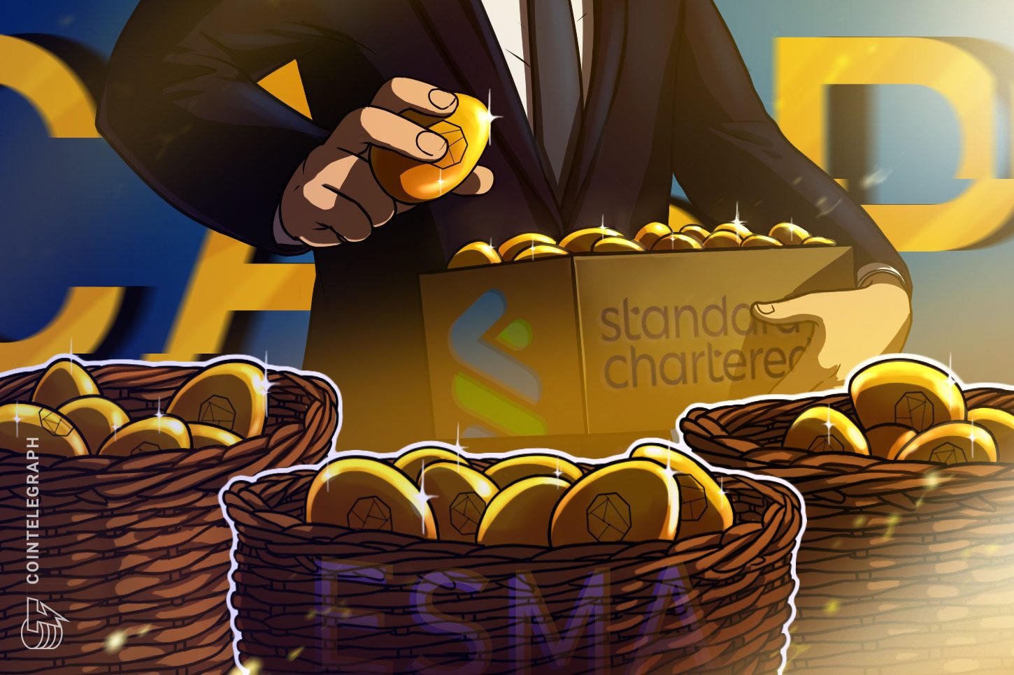 ESMA adds 37 crypto firms to MiCA register, including Standard Chartered