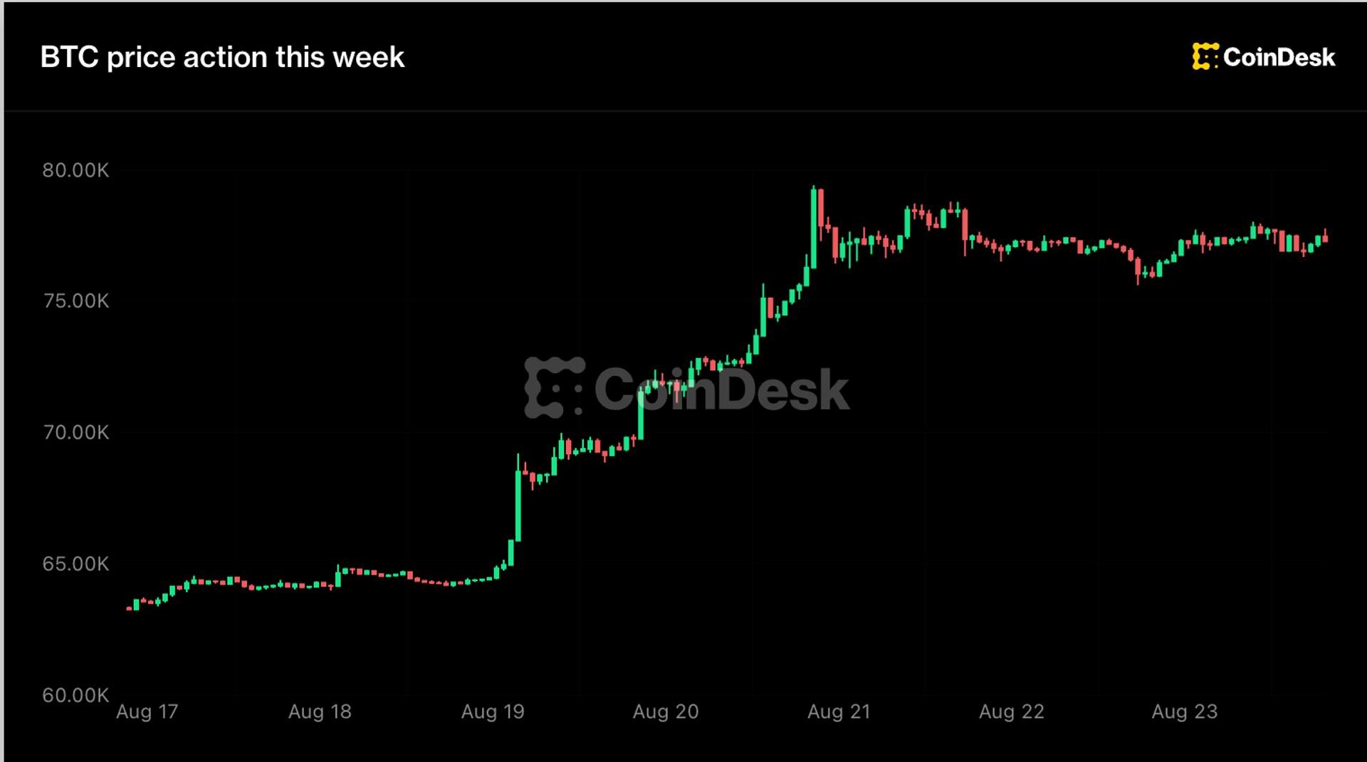 Bitcoin steady near $77K; XRP, Zcash consolidate after strong weekly gains