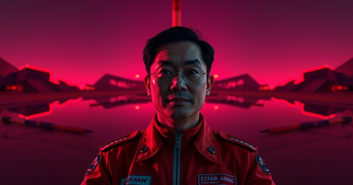 Editorial illustration for: Bitcoin Mining Co-Founder Selected to Command SpaceX's First Private Mars Mission