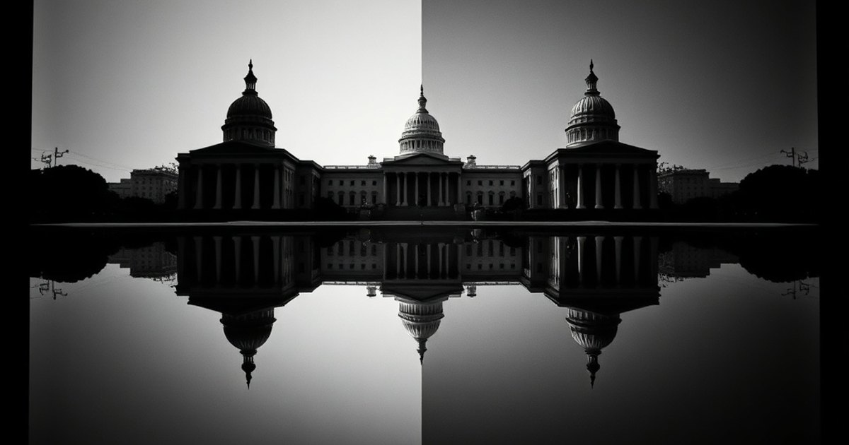 Editorial illustration for: Senate passes housing bill with four-year ban on Federal Reserve CBDC