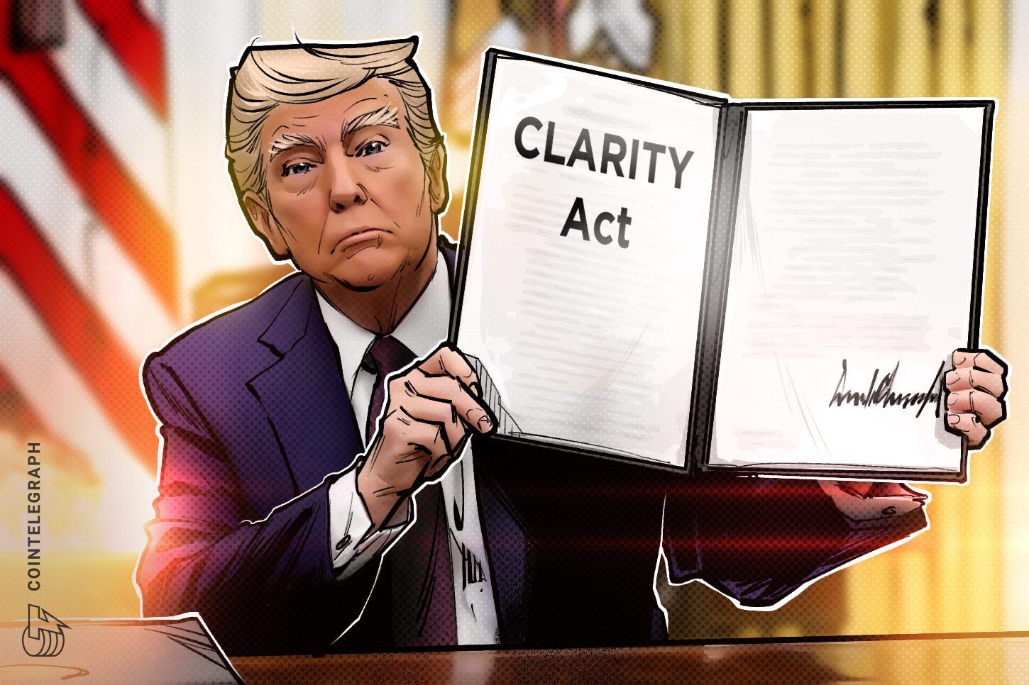 Galaxy lowers CLARITY Act passage odds to 50% as Senate recess looms