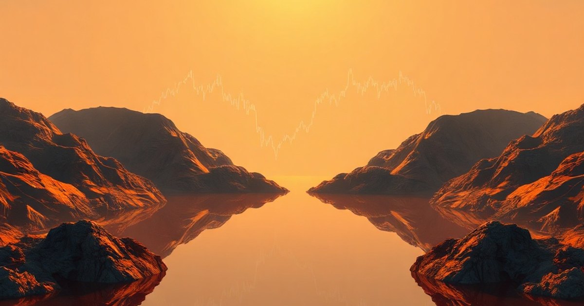 Editorial illustration for: XRP ETFs attract inflows as Bitcoin and Ether funds face redemptions
