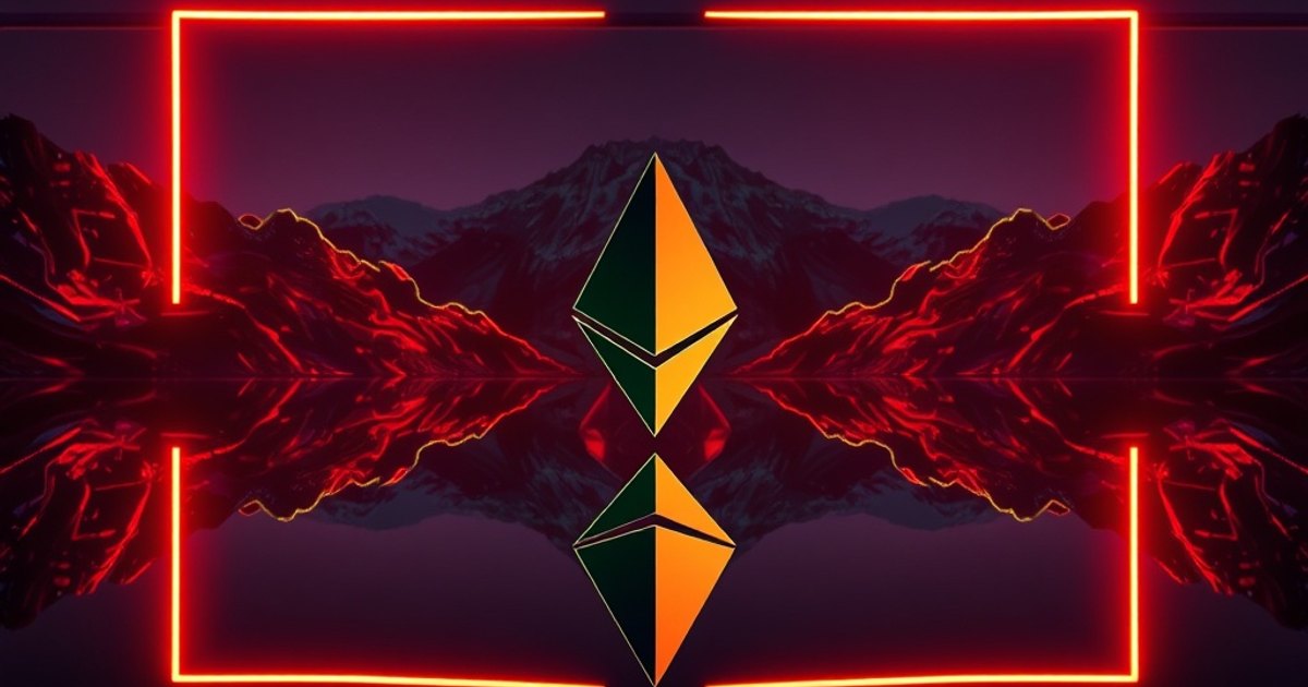 Editorial illustration for: Bitmine added $92 million of ETH, on pace for 5% supply goal