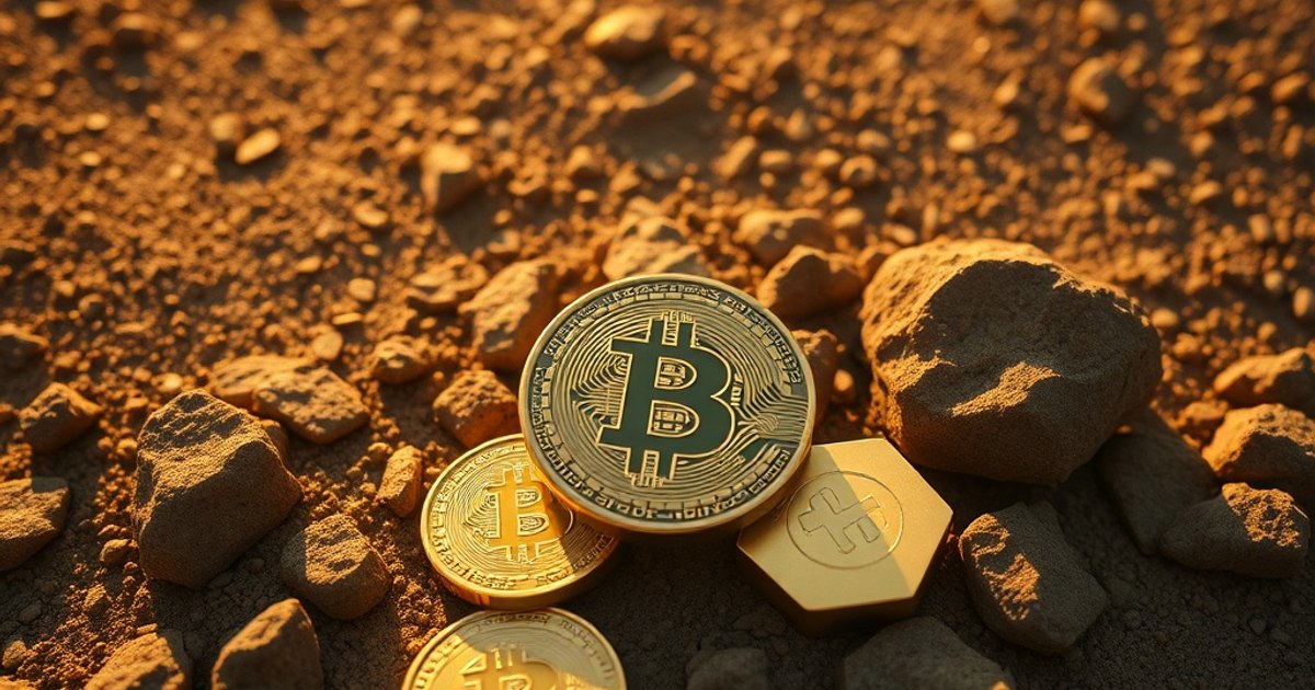 Editorial illustration for: Bitcoin holds near $63,800 as war-driven selloff hits everything but crypto