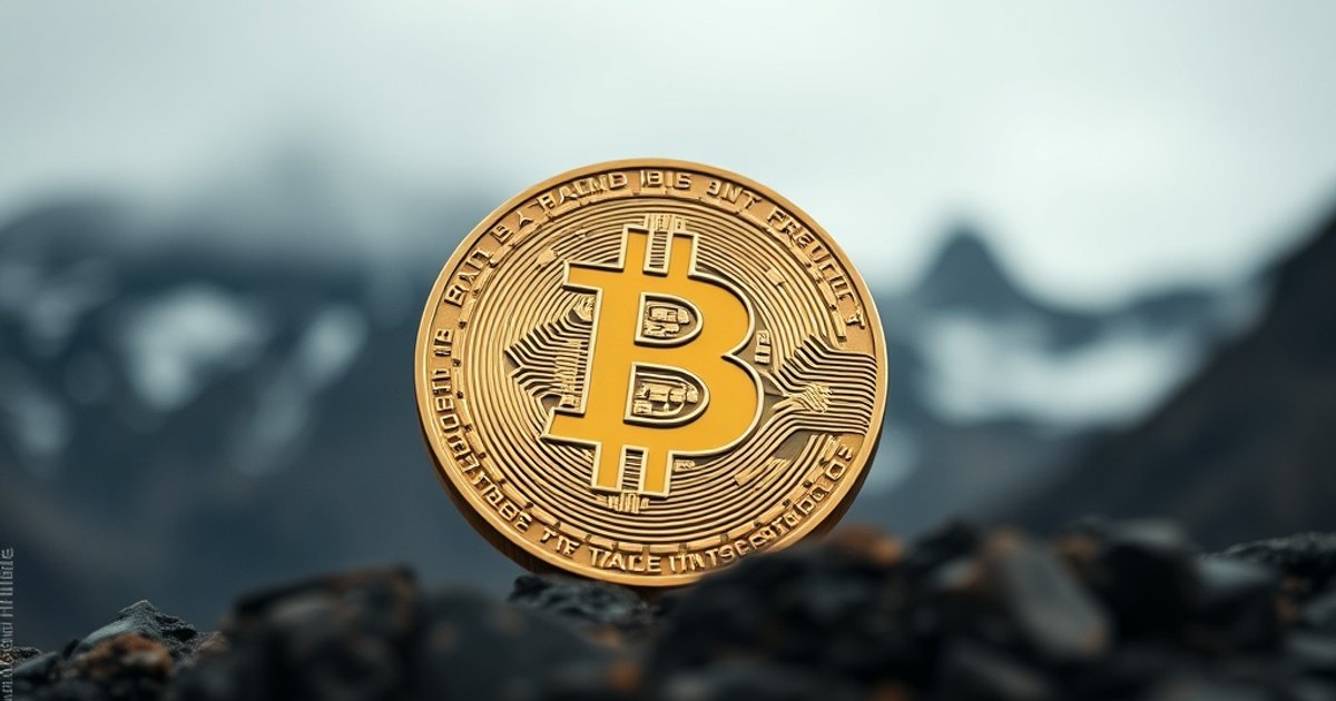 Editorial illustration for: Bitcoin slides toward monthly loss, risking two-month winning streak