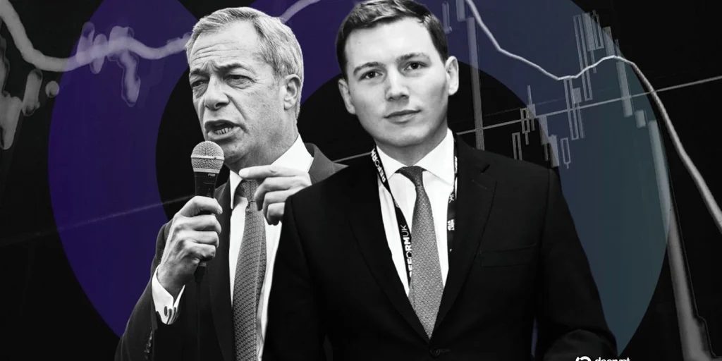 Polymarket account linked to Farage backer moved $9M in crypto, source unclear