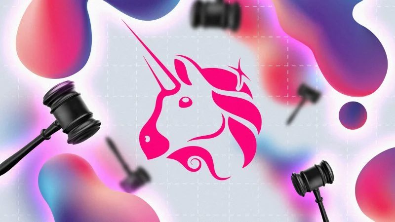 Uniswap governance votes on v4 fees and Robinhood Chain, directing revenue to UNI burn